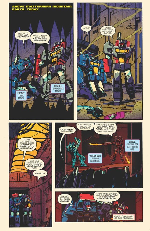 IDW's Optimus Prime Issue 6 Three Page ITunes Preview  (1 of 3)